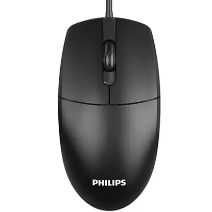Philips SPK7247B/38 2000 Serisi 1200 DPI USB Optik Kablolu Mouse resmi