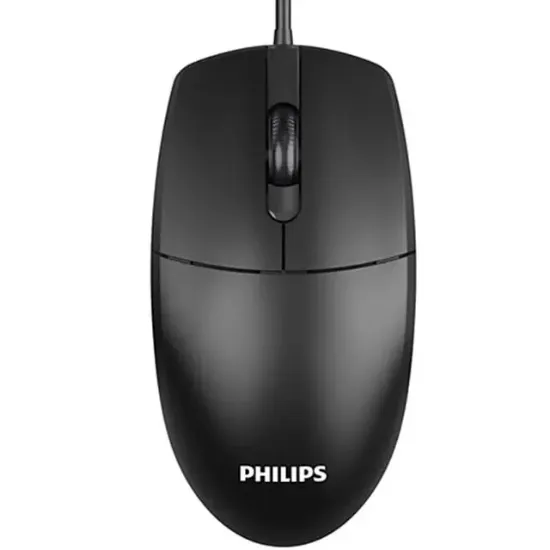 Philips SPK7247B/38 2000 Serisi 1200 DPI USB Optik Kablolu Mouse resmi