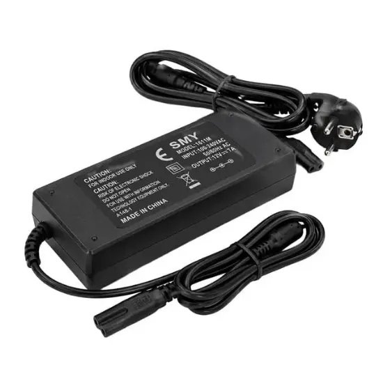 Fully 1611M 12 Volt - 7 Amper 5.5*2.5 Uçlu Plastik Kasa Masaüstü Adaptör resmi
