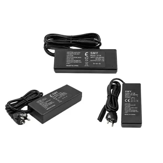 Fully 1611M 12 Volt - 7 Amper 5.5*2.5 Uçlu Plastik Kasa Masaüstü Adaptör resmi