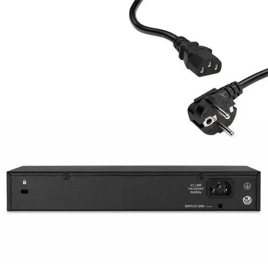 D-Link DES-1024D 24 Port 10/100 Metal Kasa Switch resmi