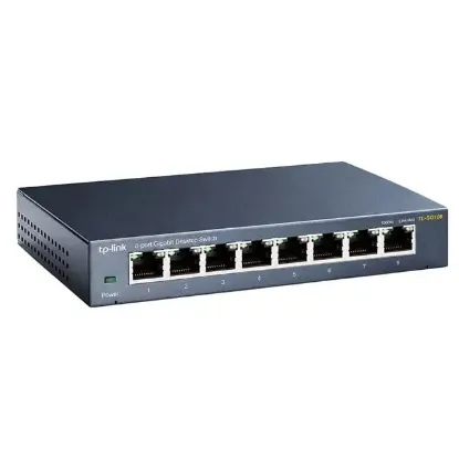 Tp-Lınk Tl-Sg108 8 Port Gıgabıt Metal Swıtch resmi