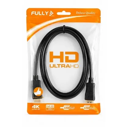 Fully G-536dc Display Port Erkek-Erkek 1.8 Metre Kablo resmi