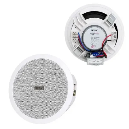 Dexun D-16T 16 Cm Hat Trafolu 100 Volt 15 Watt Alçıpan Tavan Gömme Hoparlör resmi