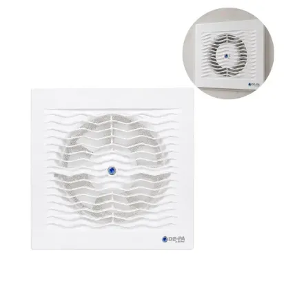 DE-PA 11150 Q150 150'lik Banyo Tuvalet Aspiratör (15Cm) resmi