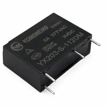 Panasonic ALDP112W 5A 12V 4 Pin Röle (Kombi Kartı İçin Rolesi) resmi