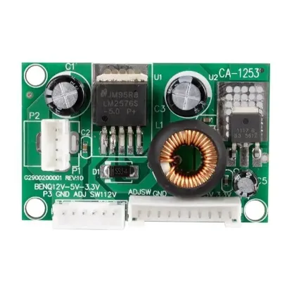 Weko CA-1253-V1 Power Supply Kademeli Modül DC 12 Volt TO 5 Volt TO 3.3 Volt 3 Amper Dönüştürücü resmi