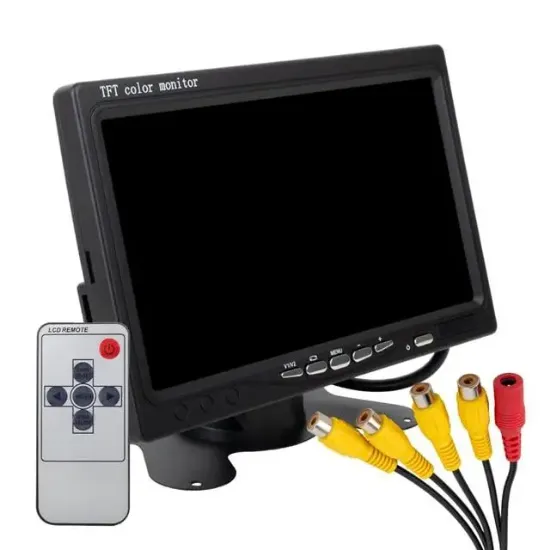 Powermaster PM-16804 7'' Quad Dijital 4'e Bölünebilen Monitör Ekran resmi