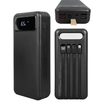 Powermaster K047-20 20000 Mah Dijital Göstergeli Powerbank resmi