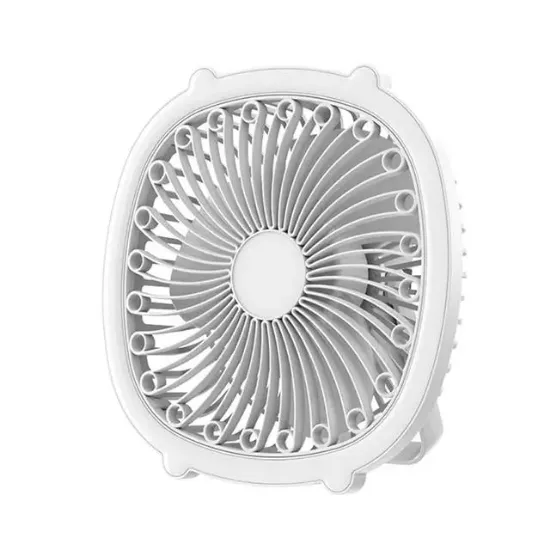 PowerMaster PM-21882 Işıklı Masa Üstü Şarjlı Fan Vantilatör resmi