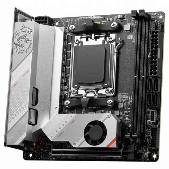 MSI MPG B650I EDGE WIFI DDR5 HDMI M.2 USB 3.2 LAN WİFİ MITX AM5  resmi