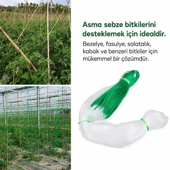 Sunup SN-38881 Bitki Tırmanma Ağı 3x100 m resmi