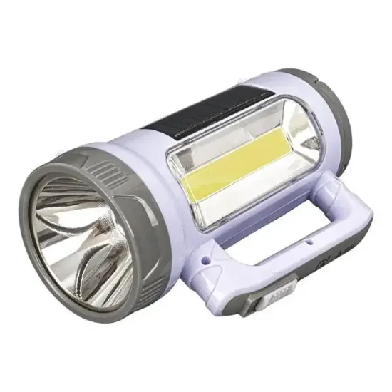 Powermaster JA-1953 5W Solar + Şarjlı Işıldak El Feneri resmi
