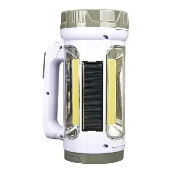 Powermaster JA-1953 5W Solar + Şarjlı Işıldak El Feneri resmi