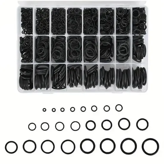 PowerMaster PM-28533 800 Parça Kauçuk Conta Halka Seti O-Ring Nitril NBR Su Geçirmez resmi