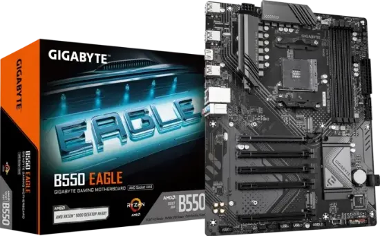 GIGABYTE B550 EAGLE DDR4 3200MHz HDMI M.2 ATX AM4  resmi