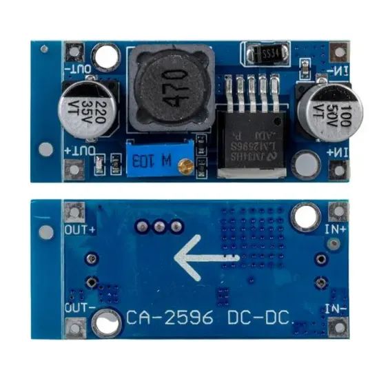 Weko CA-2596 Power Supply Modul LM2596 LM2596S DC/DC Ayarlanabilir Kademeli resmi