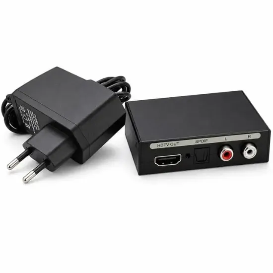 Powermaster PM-14366 Adaptörlü Scart-HDMI to HDMI Çevirici resmi