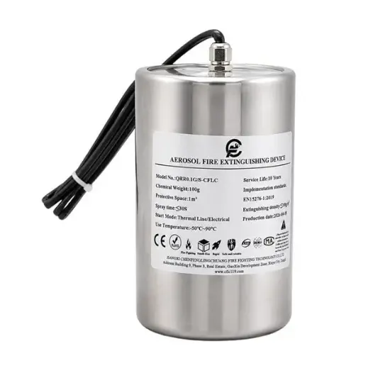 Powermaster QRR0.1G-CFLC Otomatik Bara (Busbar) Aerosol Yangın Önleme Sistemi resmi