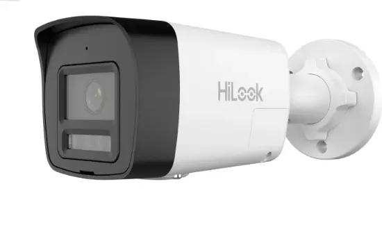 HILOOK IPC-B127HA-LUFC 2MP 2.8MM 24/7 COLORVU 30M SMARTLIGHT SESLI POE IP BULLET KAMERA  resmi