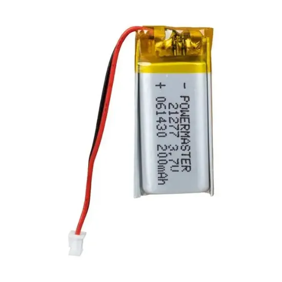 Powermaster PM-21277 3.7V 200mAh 601430 3.5mm Soketli Lityum Polimer (Li-Po) Batarya Şarj Edilebilir Pil resmi