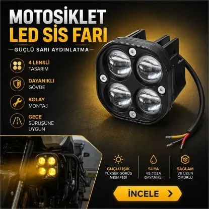 Powermaster PM-22740 45W Motosiklet Sis Lambası resmi