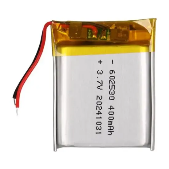 Powermaster PM-29466 3.7V 400mAh 602530 Soketsiz Lityum Polimer (Li-Po) Batarya Şarj Edilebilir Pil resmi