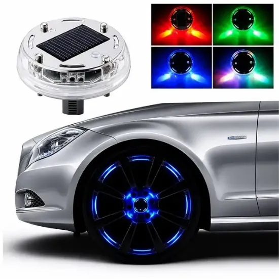 Sunup Led Işıklı Araba Tekerlek Göbek Kapağı resmi