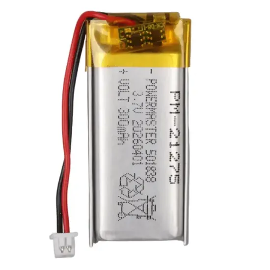 PowerMaster 051838 3.7 Volt 300 Mah Lityum Polimer Pil resmi