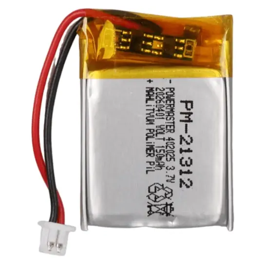 PowerMaster 402025 3.7 Volt 150 Mah Lityum Polimer Pil resmi
