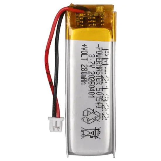 PowerMaster 501540 3.7 Volt 280 Mah Lityum Polimer Pil resmi