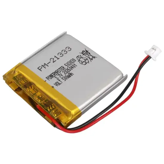Powermaster PM-21333 3.7V 500mAh 503030 3.5mm Soketli Lityum Polimer (Li-Po) Batarya Şarj Edilebilir Pil resmi