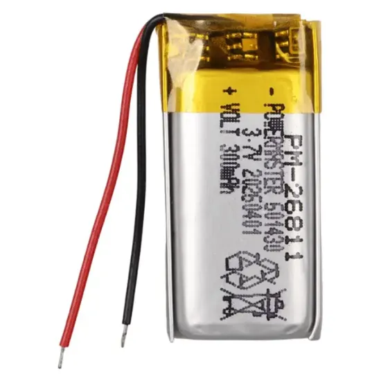 Powermaster 601430 3.7 Volt 300 Mah Lityum Polimer Pil resmi