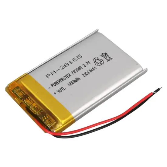 PowerMaster 703048 3.7 Volt 1200 MAh Lityum Polimer Pil resmi