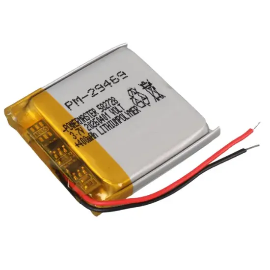 Powermaster PM-29469 3.7V 400mAh 582728 Soketsiz Lityum Polimer (Li-Po) Batarya Şarj Edilebilir Pil resmi