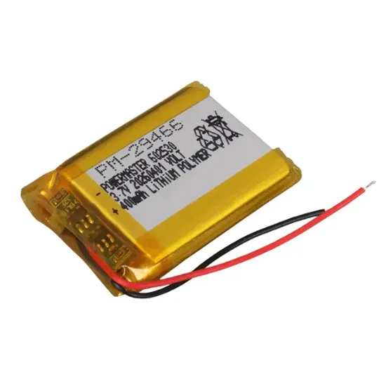 Powermaster PM-29466 3.7V 400mAh 602530 Soketsiz Lityum Polimer (Li-Po) Batarya Şarj Edilebilir Pil resmi