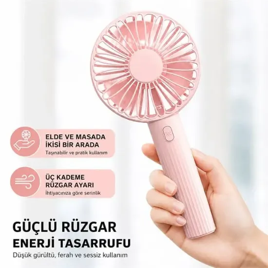 Powermaster PM-25084 Yeşil Fan Vantilatör resmi