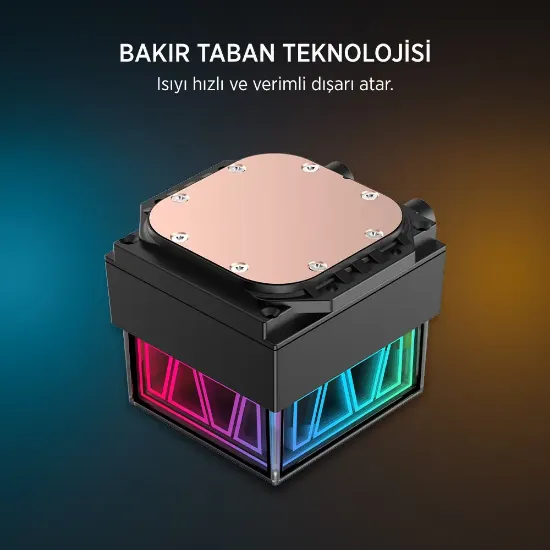 James Donkey Lugis JDC360 ARGB 360mm Siyah Sıvı İşlemci Soğutucu AM5 ve LGA1700 Uyumlu resmi