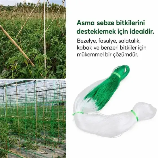 Sunup SN-38879 Bitki Tırmanma Ağı 1.5x100 m resmi