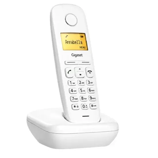 Siemens Gigaset A170 Beyaz DECT Telsiz Telefon resmi