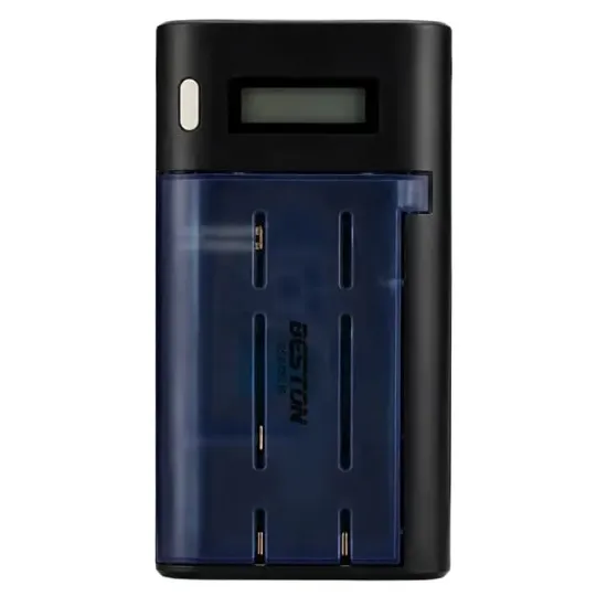 Beston BST-C9015C (AA-AAA-C-D-9V-SC) Universal Tüm Boylar Dijital Ekranlı Pil Şarj Cihazı resmi