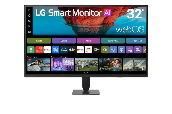 31.5 LG 32U701SB-B 4K IPS SMART webOS resmi