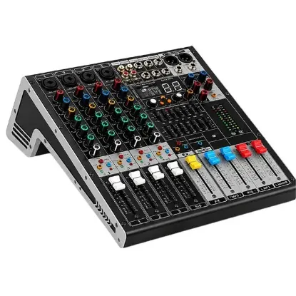 König KX-4 4 Kanal 2 Aux Giriş USB - MP3 - BT 99 DSP 2X7 Band EQ Deck Mikser resmi