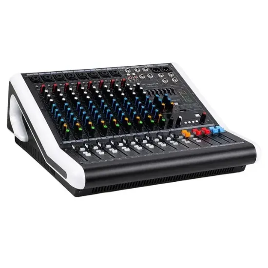 Westa WM-10PMX 2x500W 10 Kanal Power Mikser USB, Bluetooth 32DSP Dijital Profesyonel Ses Mikseri resmi