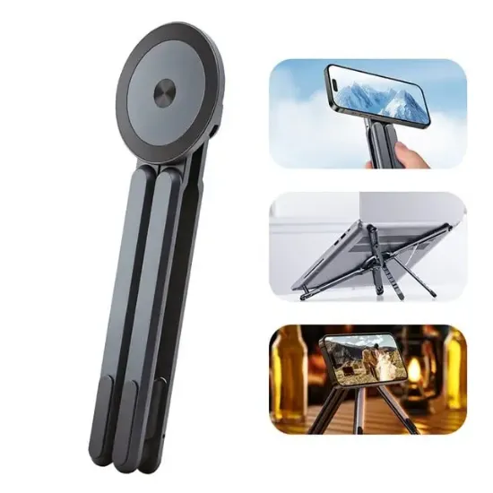 Feny Magstone FN-MS10 MagSafe Katlanabilir Stand Macbook Telefon Tablet Laptop Uyumlu Tutucu resmi
