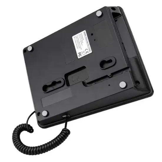 Karel TM-142 Analog Sabit Kablolu Ekransız Siyah Masaüstü Telefon resmi