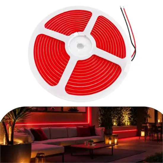 ZMR ZMR-635/B.KK Neon Led Şerit Kırmızı 12 Volt 120 Ledli 5 Metre resmi