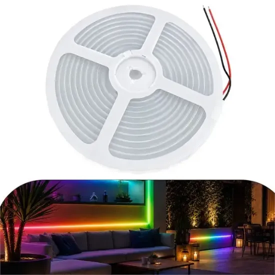 ZMR ZMR-635/B.KK Neon Led Şerit RGB (Kırmızı, Yeşil, Mavi) 12 Volt 120 Ledli 5 Metre resmi