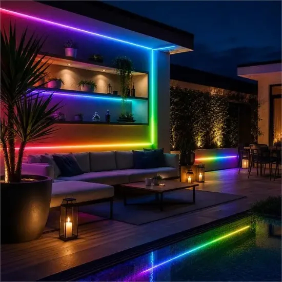 ZMR ZMR-635/B.KK Neon Led Şerit RGB (Kırmızı, Yeşil, Mavi) 12 Volt 120 Ledli 5 Metre resmi