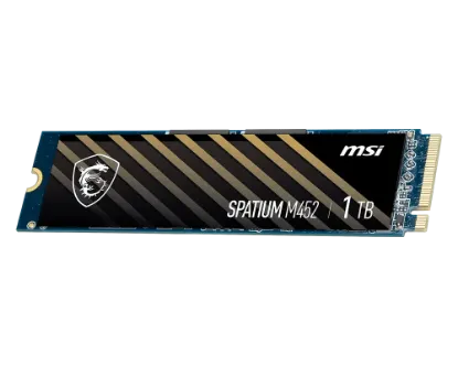 500GB MSI SPATIUM M452 PCIE 4.0 NVME M.2 resmi